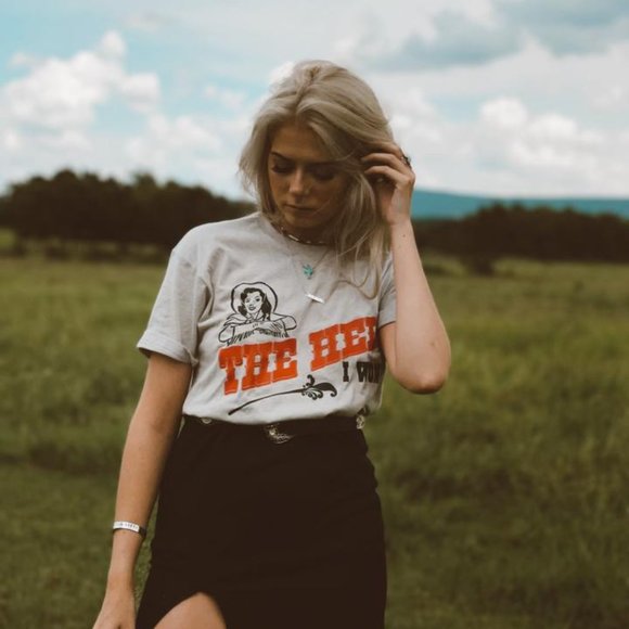 THE HELL I WON’T Handmade Graphic Tee - Picture 5 of 11